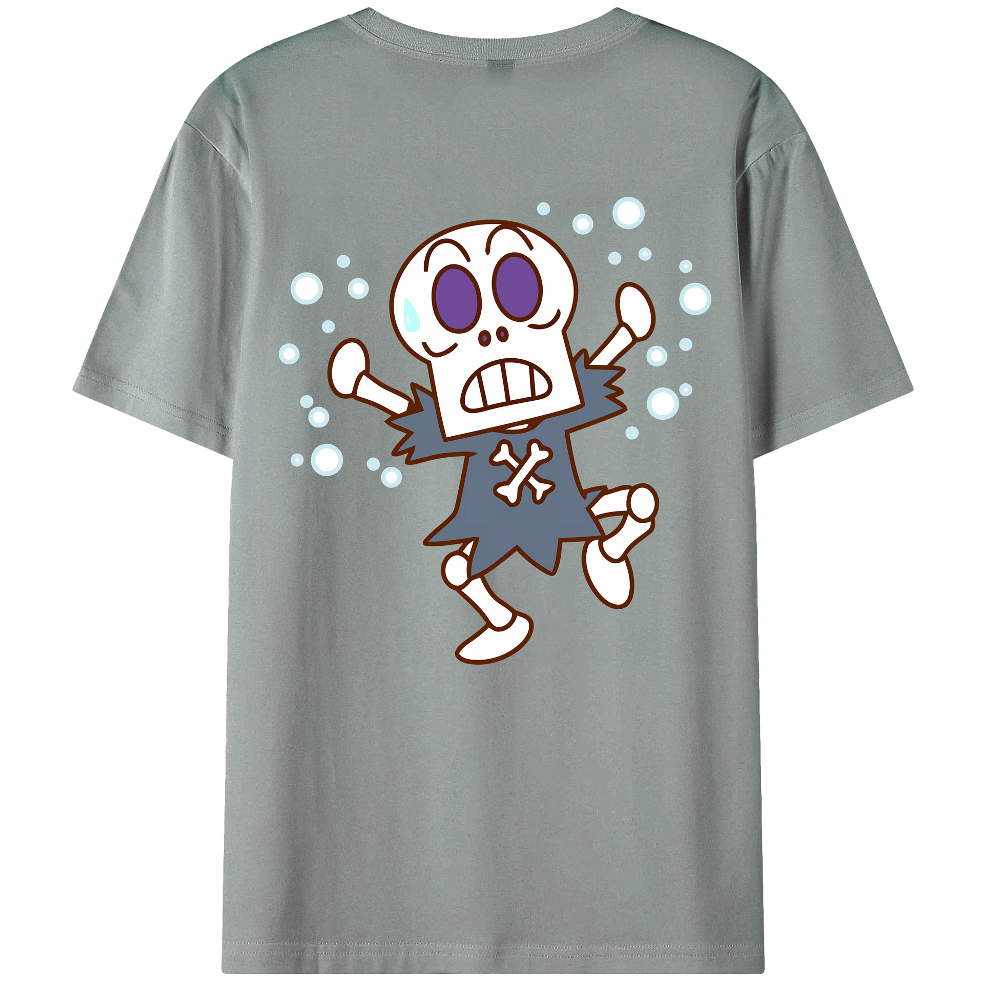 （画像用） アンパンマン Anpanman 綿100％ メンズ半袖Tシャツ（バックプリント） 通気性